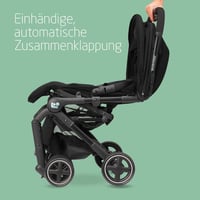 Maxi-Cosi Lara2 Babakocsi 0-22kg Könnyű Kompakt Összecsukható Fekete 3
