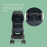 Maxi-Cosi Lara2 Könnyű Babakocsi 0-22kg Összecsukható Hordpánttal Grafit 5