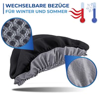 Pernă Rotativă cu Gel Maximex, Pernă Ergonomică Confort 360° cu Decupaj pentru Detensionare și Protecția Coloanei Vertebrale 2
