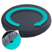 Pernă Rotativă cu Gel Maximex, Pernă Ergonomică Confort 360° cu Decupaj pentru Detensionare și Protecția Coloanei Vertebrale 1