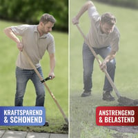 Univerzálna rukoväť Maximex, otočná o 180°, ergonomická násada, dizajn šetrný ku kĺbom a chrbtu, pomôcka na uľahčenie práce 4