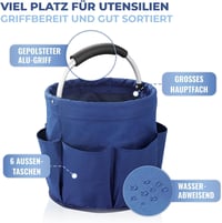 Maximex Univerzális Tárolódoboz Kék 4cm Kert és Takarítás Szerszámokhoz - Blue 6