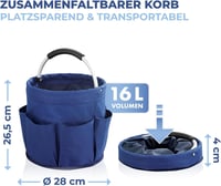 Maximex Univerzális Tárolódoboz Kék 4cm Kert és Takarítás Szerszámokhoz - Blue 5