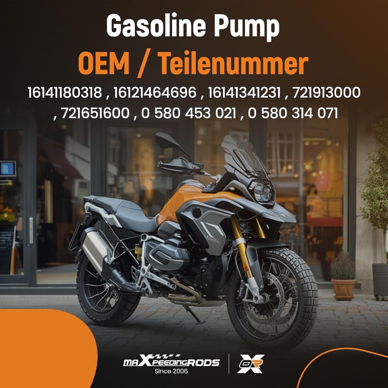maXpeedingrods Benzin üzemanyag üzemanyagpumpa BMW R 1150 RT RS 16141341231 1341231