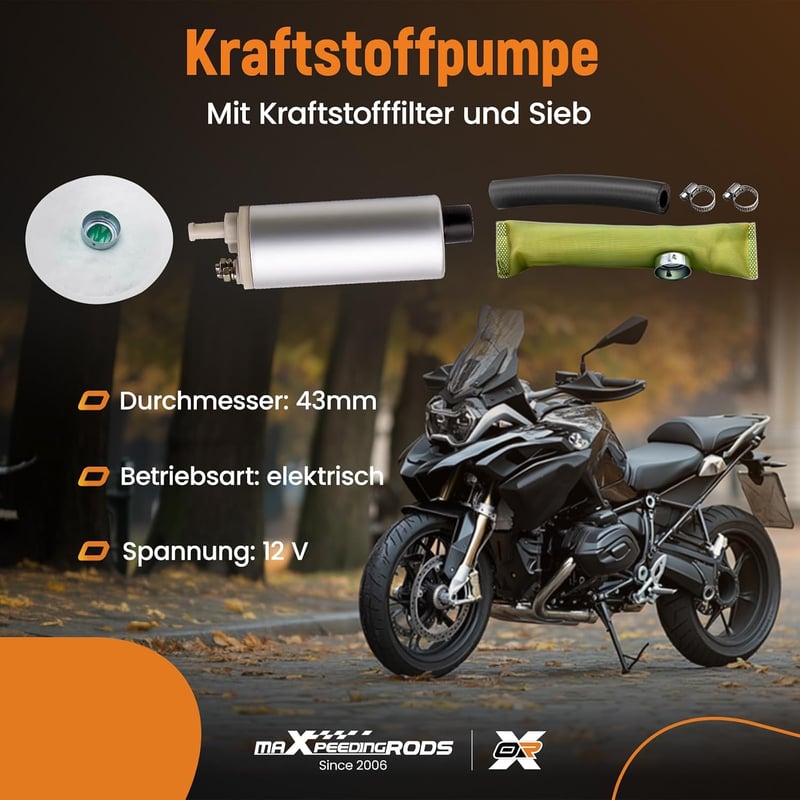 maXpeedingrods Benzin üzemanyag üzemanyagpumpa BMW R 1150 RT RS 16141341231 1341231