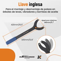 Dispozitiv de blocare a fuliei arborelui cotit maXpeedingrods pentru VW Polo, Seat Ibiza, Audi A4, sculă de montaj T10554 T101722 6