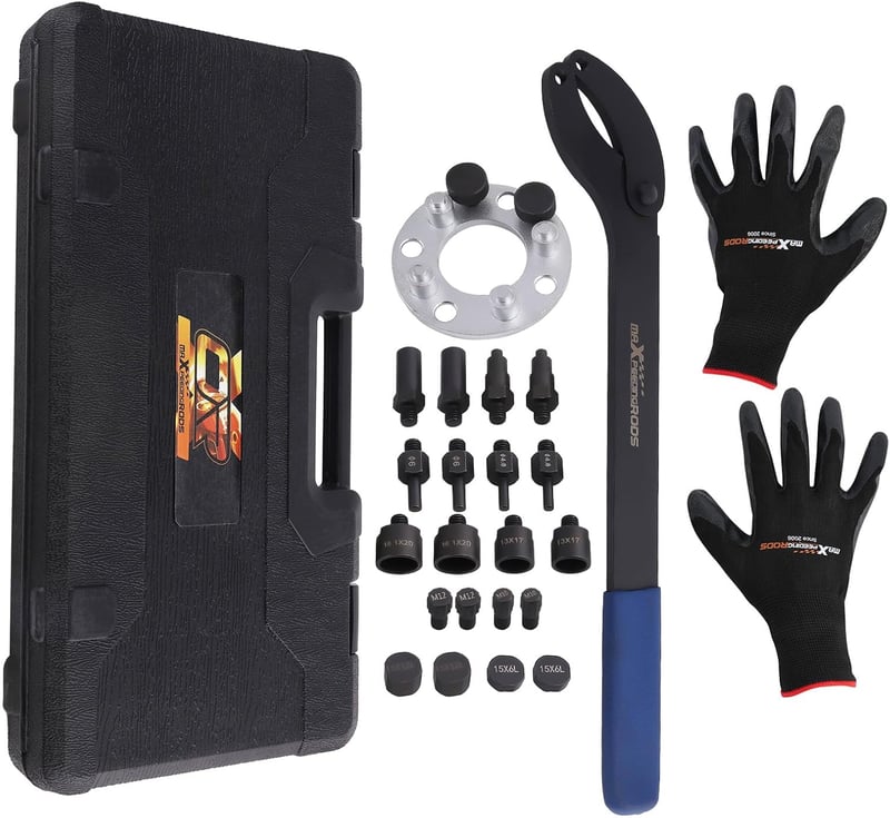 Dispozitiv de blocare a fuliei arborelui cotit maXpeedingrods pentru VW Polo, Seat Ibiza, Audi A4, sculă de montaj T10554 T101722
