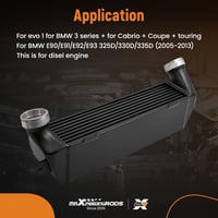 maXpeedingrods Intercooler BMW 3-as E90 E92 E93 325d 330d 335d Alumínium 3