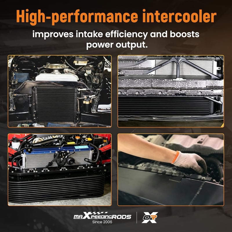maXpeedingrods Intercooler BMW 3-as E90 E92 E93 325d 330d 335d Alumínium
