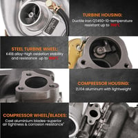 maXpeedingrods K04 015 Turbó Audi A6 1.8T 1997-1999 K03 K04 Upgrade 5
