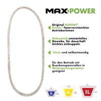 MAXPOWER klinasti remen 347542, kevlarom ojačani remen 1/2" x 99" - 4L990 - vanjska duljina 2520 mm 3