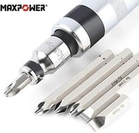 MAXPOWER Racsnis Csavarhúzó Készlet 8 Részes Forgásirány Váltóval 9