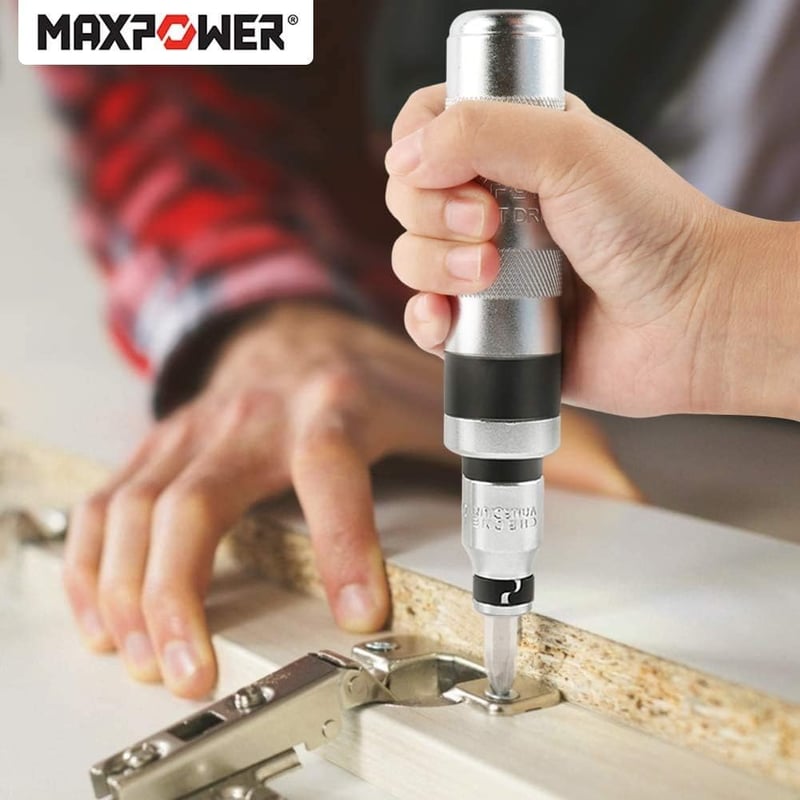 MAXPOWER Racsnis Csavarhúzó Készlet 8 Részes Forgásirány Váltóval