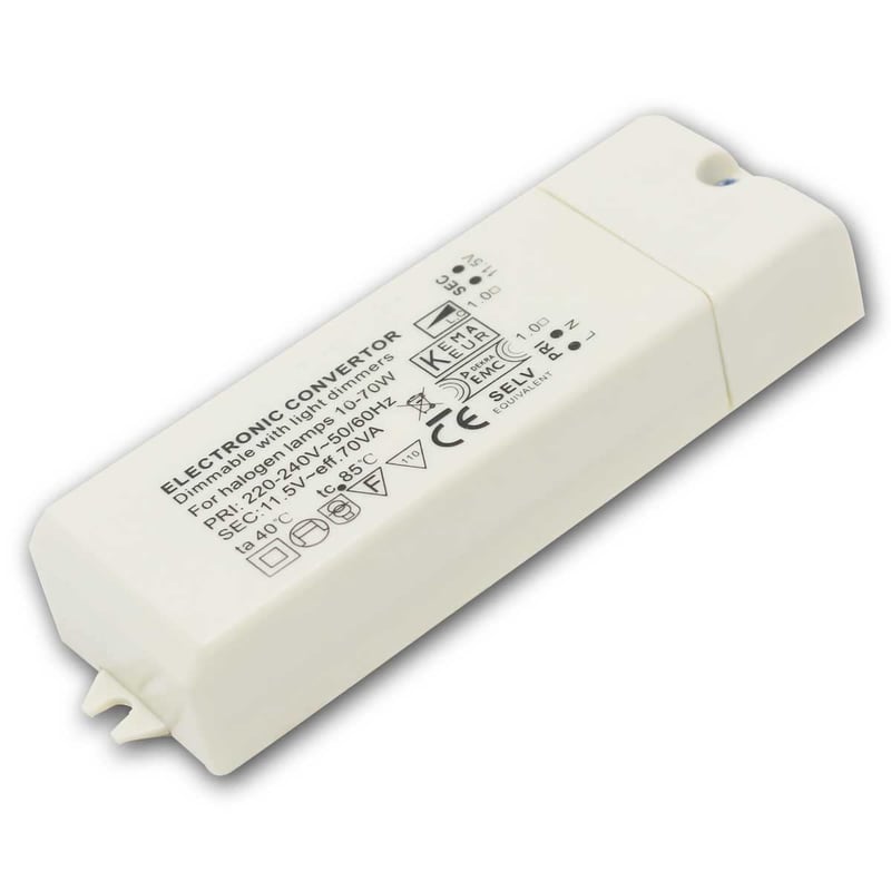 Transformator Halogen MAXTRACK 20-60 W pentru Lămpi Halogene 1 buc. Sursă de Alimentare de Joasă Tensiune