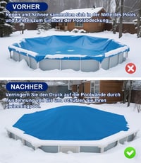 MAXVINI 122x457 cm XXXL medence párna takaróhoz, 2x5m kötéllel és javítókészlettel 5