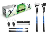 Maxx Tech VR Pro Golf Clubs Kit pre ovládače Meta Quest 2 a 3/3S, 2 ks prémiových golfových palíc, VR príslušenstvo kompatibilné s Golf+ a Walkabout Mini Golf 1