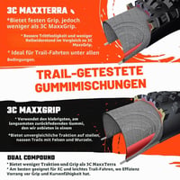 Maxxis Assegai MTB hajtogatható gumiabroncs 3C MaxxGrip EXO+ TR - fekete - 29x2,50 WT 120 TPI 4