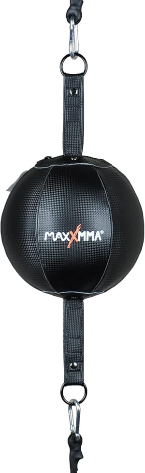 MaxxMMA Boksz Speed Ball Műbőr Dupla Vég Edzéshez Pumpával