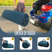 MAXYOYO Hordozható Összecsukható Futon Matrac 135x190cm Prussian Blue 2