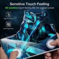 Mayfun Ochranné tvrdené sklo na displej a ochranná fólia na fotoaparát pre Xiaomi Redmi Note 14 Pro 4G, 2+2 ks, tvrdosť 9H, odolné proti poškriabaniu, HD priehľadné 6