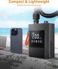 Maylatte 12000mAh elektromos SUP pumpa 20 PSI gyors feltöltés paddleboard hajó kajak 5