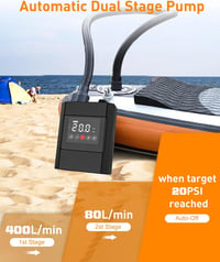 Maylatte 12000mAh elektromos SUP pumpa 20 PSI gyors feltöltés paddleboard hajó kajak 3