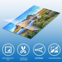 Mbsomnus 100 ks fólia na studenú lamináciu formátu A6, 10,4 x 15,4 cm, samolepiaca priehľadná ochranná fólia 5