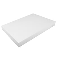 Placă de polistiren MCE-Commerce, formă dreptunghiulară, A3, 297 x 420 x 4 cm, 1 buc., pentru artizanat, modelaj și proiecte creative 1