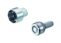 Bezpečnostné skrutky kolies McGard 28018SL Ultra High Security M14x1,5, guľové sedlo, dĺžka závitu 26,7 mm, veľkosť kľúča SW17, priemer 28,6 mm 3