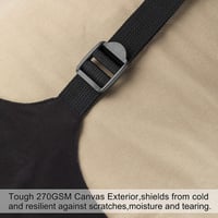 Mcota téli vászon hálózsák flannel béléssel, 240cm X 90 cm, kemping és halászat 6