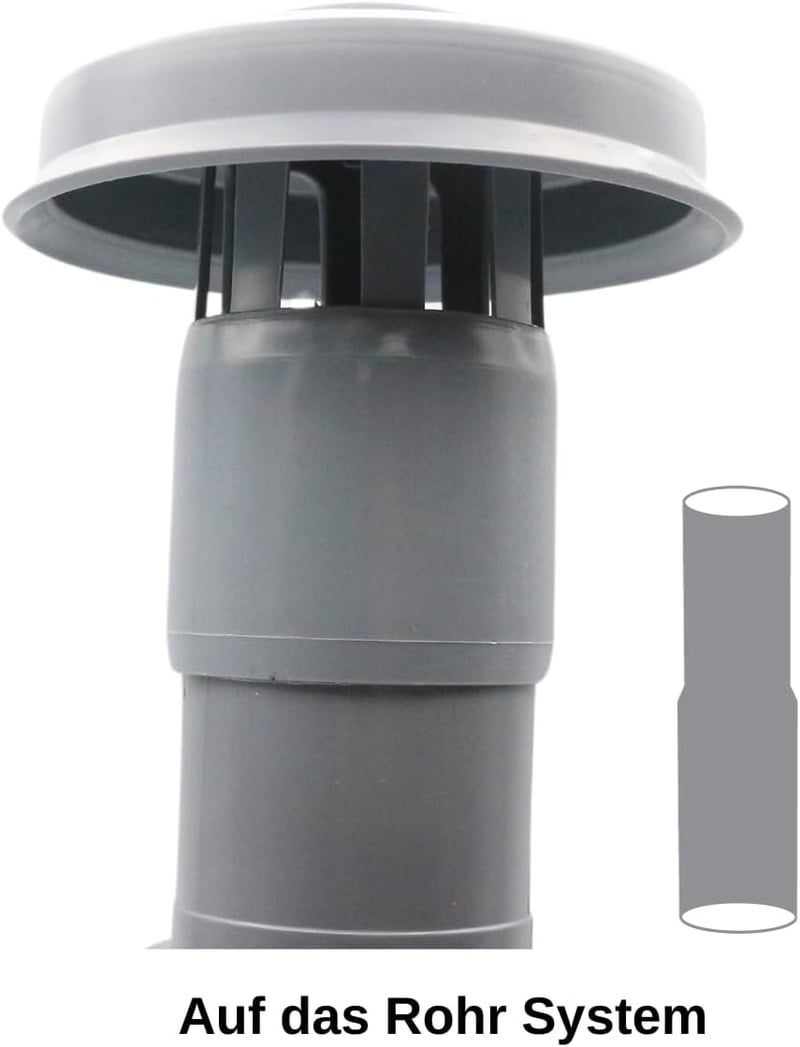 MD Technic Szellőztetési Cső Tetőcsonk DN75 Haze Hood Ventilációs Rendszerhez