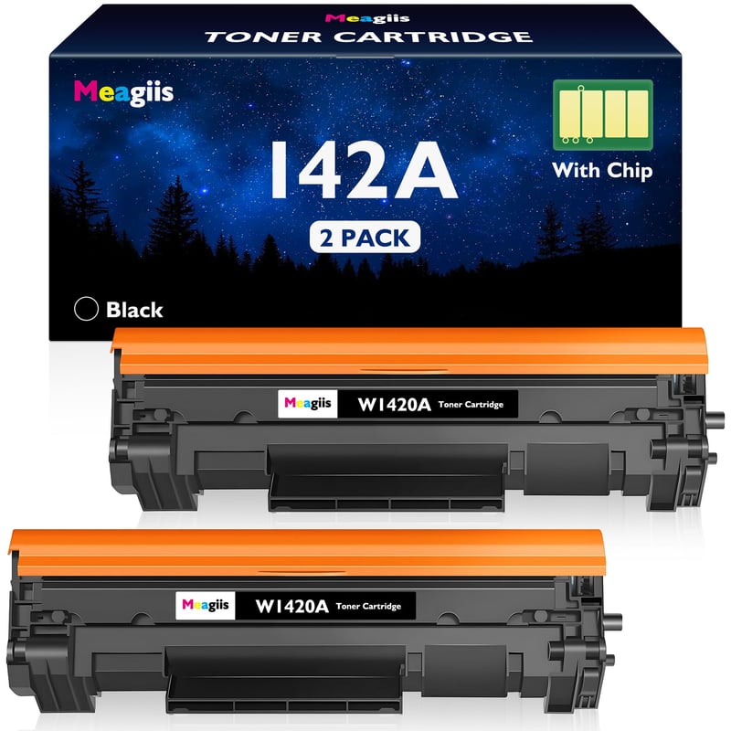 Alternatívny toner Meagiis 142A (W1420A) pre HP LaserJet M110w/M140w/M139w – čierny, 2 ks