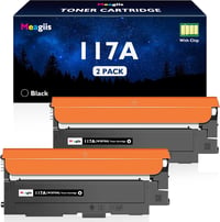 Meagiis HP 117A (W2070A) kompatibilis fekete toner, 2 db 1