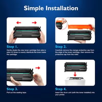 Meagiis HP 117A (W2070A) kompatibilis fekete toner, 2 db 6