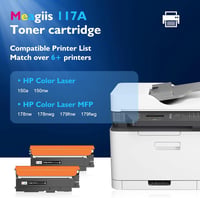 Meagiis HP 117A (W2070A) kompatibilis fekete toner, 2 db 2