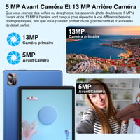 Tablet MEBERRY 10,36", Android 13, 2K displej, 16 GB RAM + 256 GB ROM, osemjadrový procesor 2,0 GHz, 5G WiFi, 13 MP fotoaparát, 8600 mAh, certifikácia GMS, modrý 6