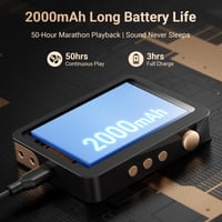 HiFi MP3 prehrávač MECHEN M33 128 GB, Bluetooth 5.3 – prenosný prehrávač hudby bez straty kvality DSD, 2,8" displej, prehrávač digitálneho zvuku s vysokým rozlíšením, podpora kariet do 1 TB 6