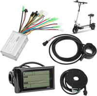 MechKit brushless motorvezérlő készlet e-kerékpárhoz - 36V/48V, 250W/350W, S900 LCD 7