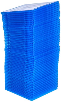 MediaRange BOX39-50 Blu-ray obal prázdny, 7 mm, modrý, 50-kusové balenie 2