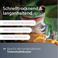 Lesklý fotopapier MediaRange MRINK108, A4, 160 g/m², atramentový – 50 listov 4