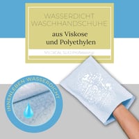 MEDICAL SUD PROFESSIONAL Eldobható Szappanos Kendő - 100 db Higiéniai Törlőkendő Felnőtteknek, Személyes Tisztálkodáshoz 2