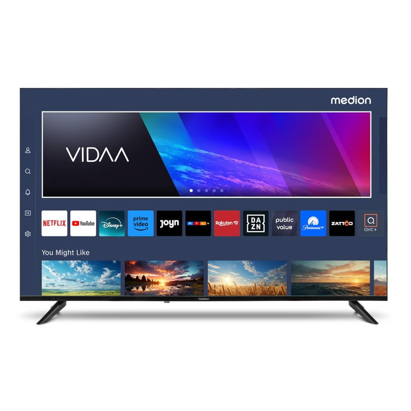 MEDION MD 843200 4K Smart TV - 108 cm (43")