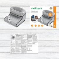 Elektrický vyhrievač nôh Medisana FWS s 3 úrovňami teploty – do veľkosti 46 6