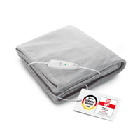 Pătură electrică Medisana HB 675 XXL, lavabilă, 4 trepte de temperatură - 200x150 cm - gri/gri închis 1