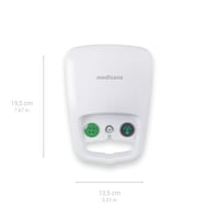 Aparat de aerosoli cu compresor Medisana IN 500 pentru adulți și copii, cu piesă bucală și mască, pentru răceală și astm 2