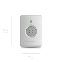 Inhalator portabil cu acumulator Medisana IN 700, nebulizator wireless cu tehnologie mesh pentru copii și adulți, pentru astm și răceală 2