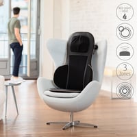 Masážna podložka na chrbát a krk Medisana MC 825 Shiatsu, s funkciou vyhrievania, funkciou červeného svetla, 3 stupňami intenzity a diaľkovým ovládaním, čierna 4