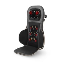 Masážna podložka na chrbát a krk Medisana MC 825 Shiatsu, s funkciou vyhrievania, funkciou červeného svetla, 3 stupňami intenzity a diaľkovým ovládaním, čierna 1