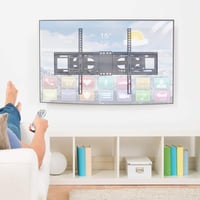 Medla Sarok TV Fali Tartó - Forgatható és Dönthető Konzol 32-65" LED LCD Plazma TV-hez, 45 kg Teherbírás, VESA 600x400 9