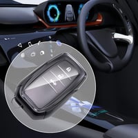 MEDZUK Kulcstok Toyota CHR 2024-2026 Modellekhez - Fekete TPU Autókulcs Védőtok Teljes Védelemmel, Erős Jelátadással, Kiegészítőkkel 3